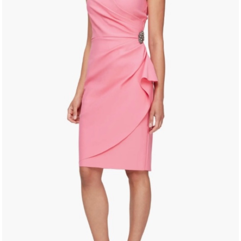 Alex Evenings Danielle Beaded Contour Dress